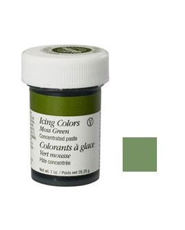 Gélové potravinárske farbivo Wilton Moss Green MACHOVÁ ZELENÁ