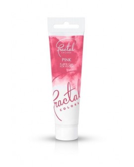 gelové potravinářské barvivo Fractal Pink, růžová 30 g