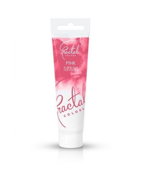 гелевый пищевой краситель Fractal Pink, розовый 30 g