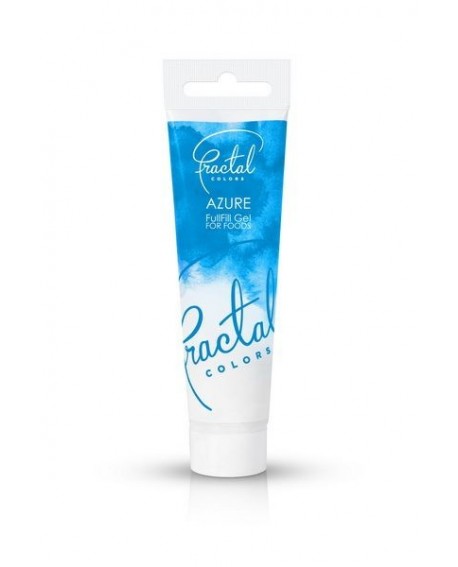 gélové potravinárske farbivo Fractal modrá 30 g Azure