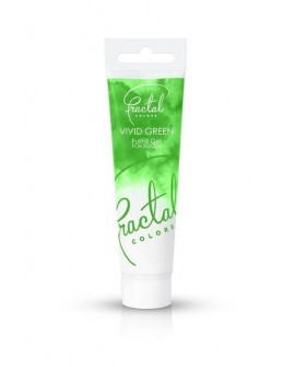 gelové potravinářské barvivo Fractal Green zelená 30 g