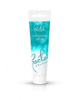 gelové potravinářské barvivo Fractal Turquoise tyrkysový 30 g