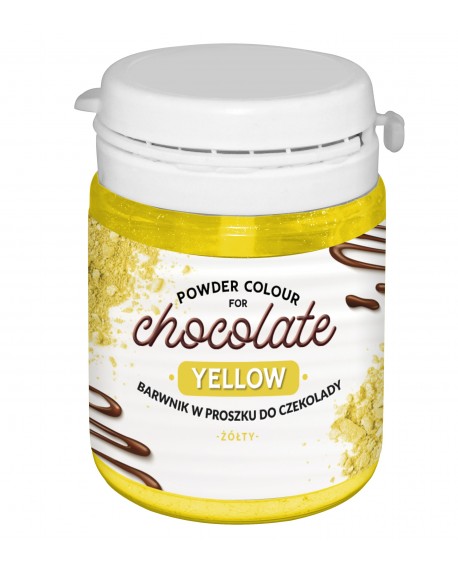 Chocolate colour YELLOW 20g FC for fatty masses