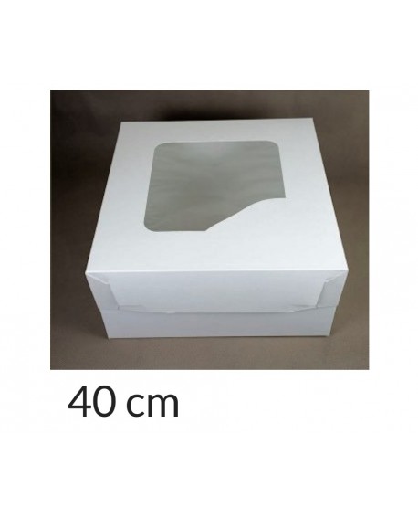 Opakowanie 40x40x20 cm Białe pudełko