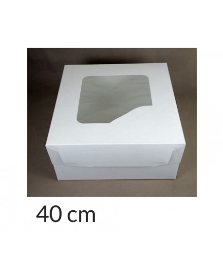 Verpackung 40x40x20 cm Weißer Karton