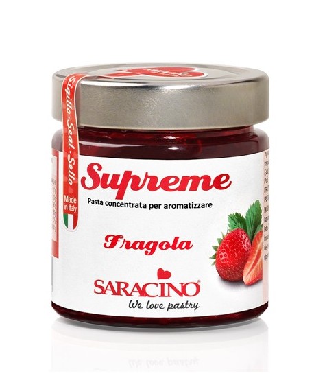 Příchuť JAHODOVÁ pasta Saracino 200 g