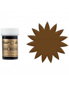 Barwnik Pasta Sugarflair BRĄZ CIEMNY Dark Brown