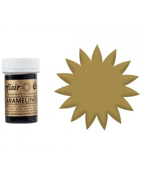 Sugarflair Pastenfarbe Karamell/Beige