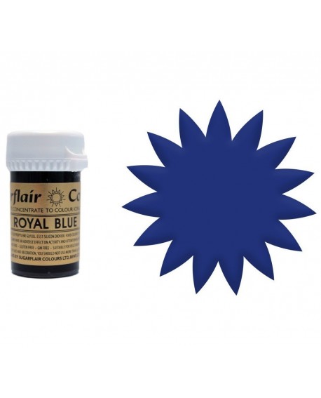 Sugarflair Paste Farbe Königsblau