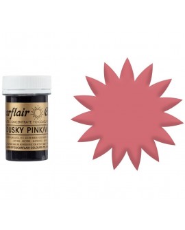 Barwnik Pasta Sugarflair PRZYDYMIONY RÓŻ/ WINO Dusky Pink/Wine