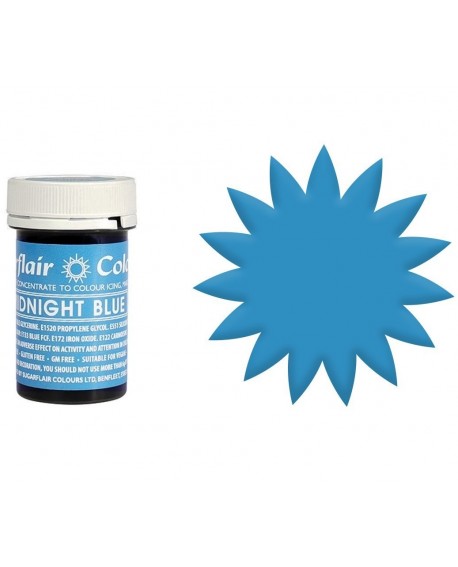 Sugarflair Paste Mitternachtsblau