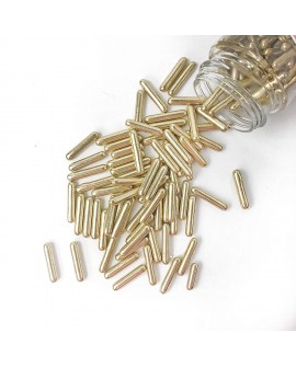 Posypka FC MAKARONIKI JASNE ZŁOTO 70 g Pałeczki