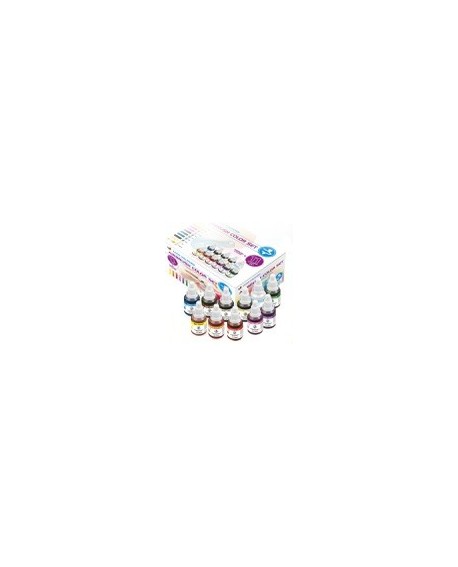 барвники для аерографа FC СТАРТОВИЙ НАБІР 12 x 20 ml