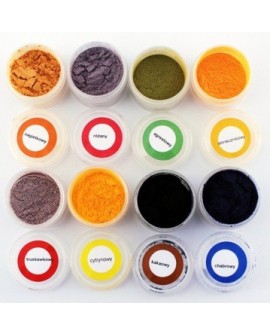 Food Colours sada přírodních potravinářských barev – 8 ks