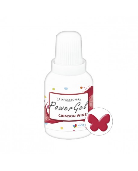 Power Gel dye 20g Wine CARMINE RED