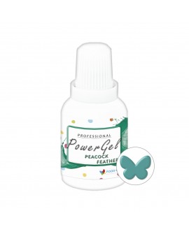 Гелевий барвник Power Gel FARV 20 г, бірюзовий, павиний