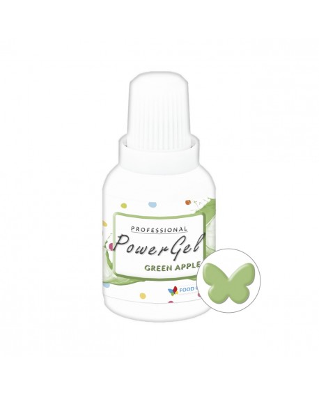 Power Gel Farbstoff 20g GRÜNER APFEL