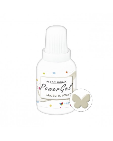 Power gél ételfesték 20g Ivory Ivory