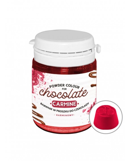 Carmine RED chocolate coloring 20g FC for fatty masses