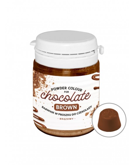 Barwnik do czekolady Food Colours, brązowy, 20 g