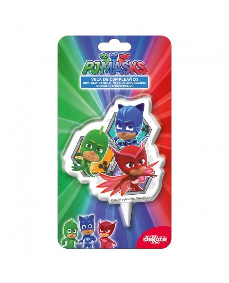 Świeczka urodzinowa 2D DeKora Pidżamersi