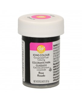 Wilton Rose Rose Gel-Farbe