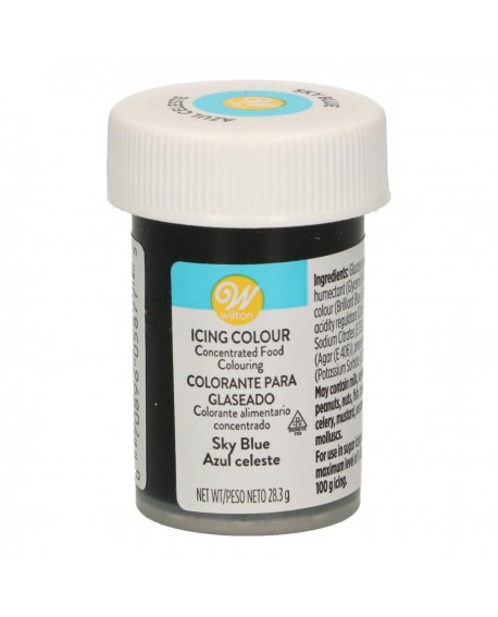 Wilton zselés ételfesték égkék 28 g