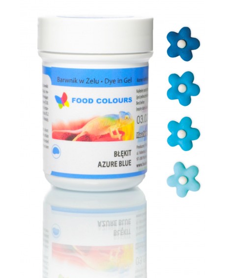 Lebensmittelfarbe Gel Food Colours HELLBLAU