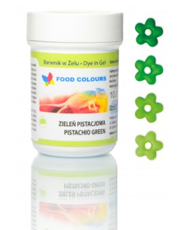 Пищевой краситель гелевый Food Colours ZIELONY PISTACJOWY