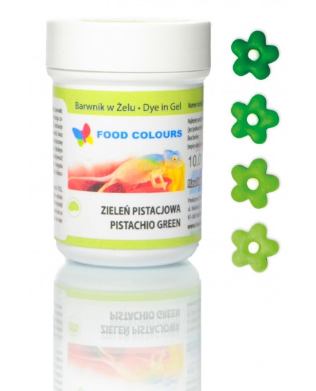 Food Colours Gel Dye PISTACIAL GREEN