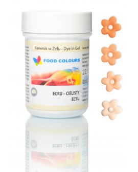 Barwnik w żelu Food Colours ECRU - CIELISTY