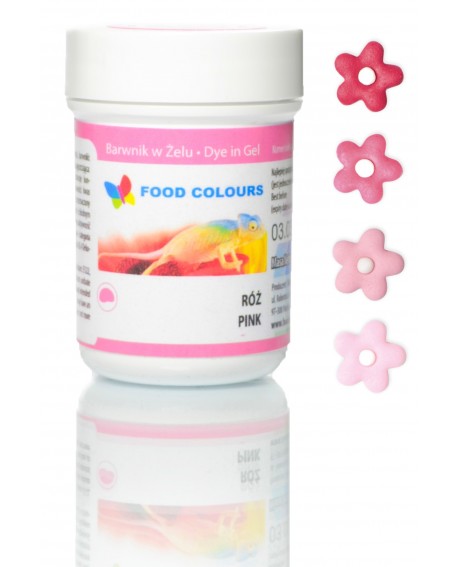 Food Colours Gelfarbe rosa
