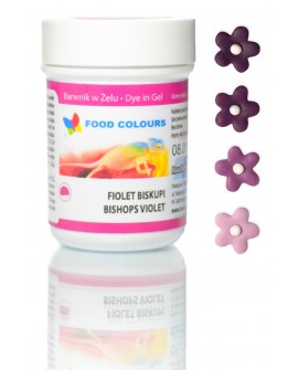 Élelmiszerszínezék gél Food Colours LILA BISKUPI