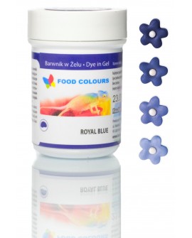 Lebensmittelfarbe in Gelform Food Colours königsblau 35 g