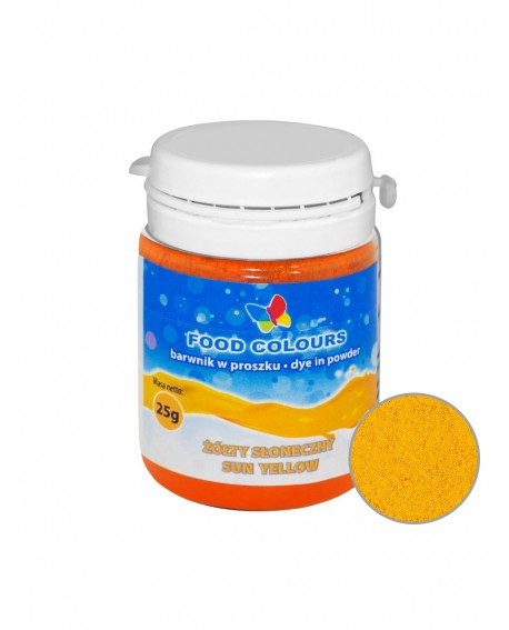 Food colouring powder SUN YELLOW 25 g Food Colours