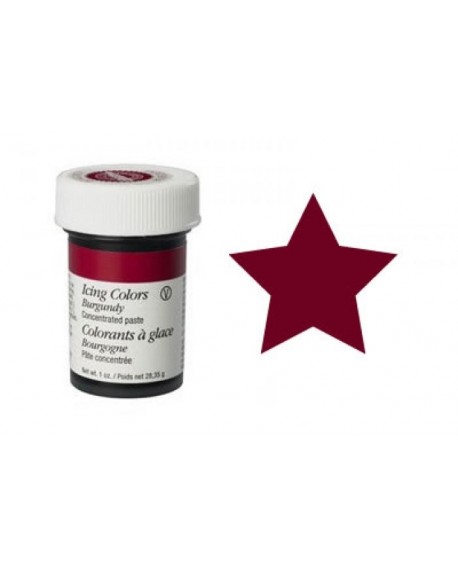 Wilton Burgundy Bordeaux Gel Dye Wilton Burgundy Bordeaux Gel Dye
