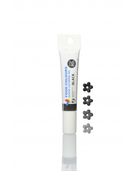 Lebensmittelfarbe, Gel,schwarz Food Colours,Tube