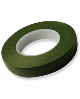 floristická páska – zelená tmavozelená