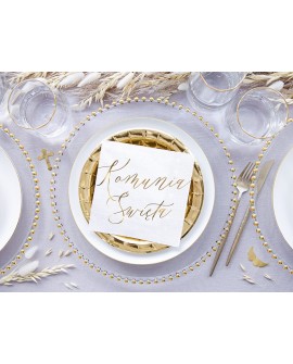 Pikery DIAMENTY ZŁOTE 6 szt. Plakietki na babeczki