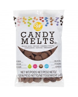 Dropsy czekoladowe Wilton Candy Melts JASNO BRĄZOWE Dropsy czekoladowe Wilton Candy Melts JASNO BRĄZOWE