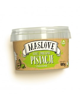 Pasta Maslove PISTACJOWA 100% Pistacje 185 g Pasta Maslove PISTACJOWA 100% Pistacje 185 g