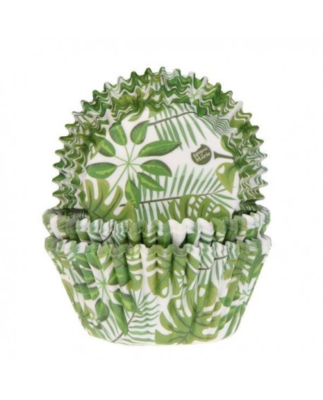 Papilotki House of Marie, Liście, 50 szt.