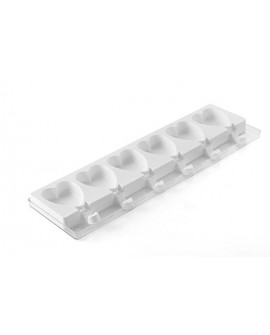 Forma silikonowa LODY MINI SERCA 8 gniazd Silikomart