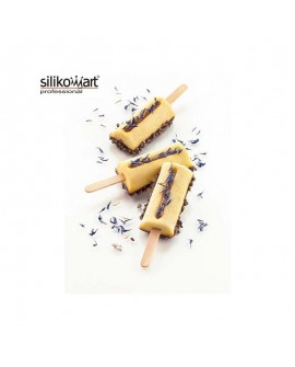 Silikonform LODY MINI CHIC 4 Schlitze Silikomart + Sticks
