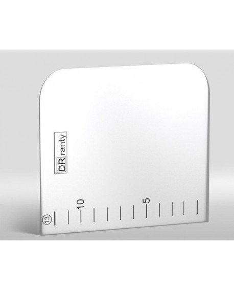 Packa/ Skrobka/ Nóż do ciasta 15 x12 cm Stal Nierdzewna Do wyrównywania kremu metalowa