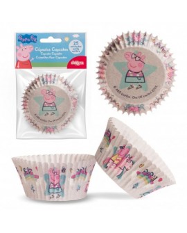 Papilotki do muffinek, Świnka Peppa, 25 szt.