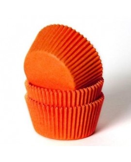 Papilotki House of Marie, Pomarańczowe, 50 szt.