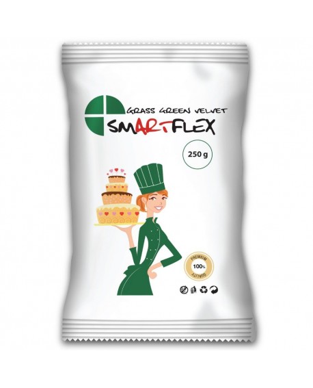 Masa cukrowa Smartflex Velvet CZARNA 0,7 kg WANILIOWA do