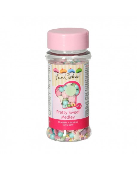 Posypka MAKARONIKI SREBRNE 300 g Decor