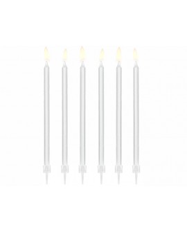 LONG-Kerzen 12 Stück. WEISS LONG-Kerzen 12 Stück. WEISS